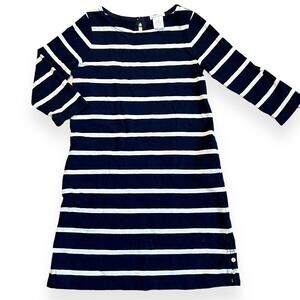 Crewcuts Navy Stripe Long Sleeve Maxi Dress